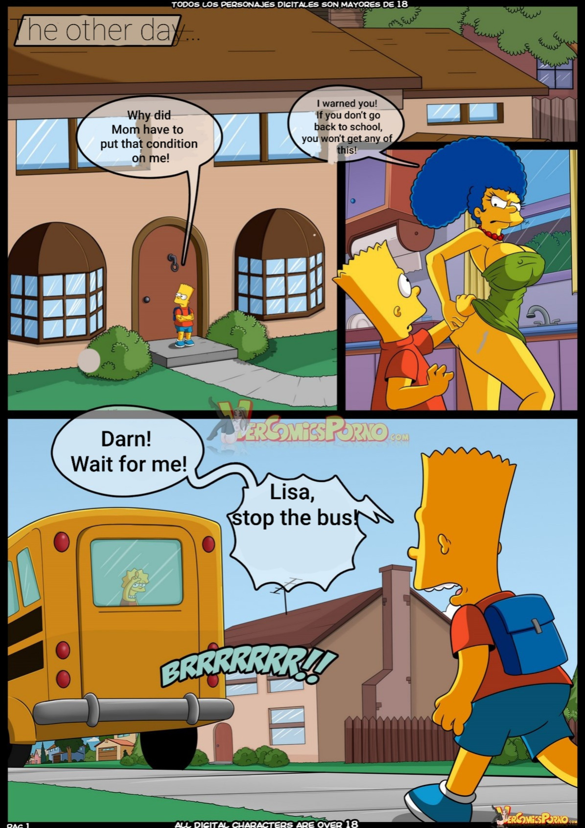 [Croc] The Simpsons - Old Habits 1 - 9 (Complete)