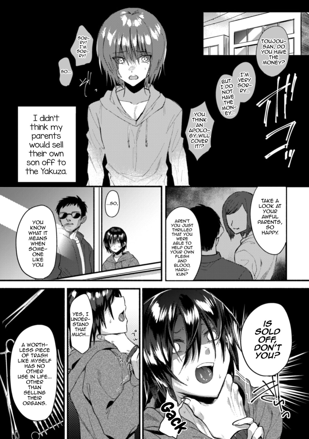 [Chimple Hotter] Wareta Kagami (2D Comic Magazine Otokonoko o Shiriana Kairaku de Mesu Ochi Ryoujoku! Vol. 1)