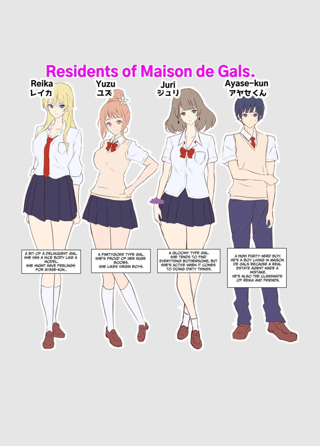 [Kougi Anmitsu (Ichiren Takushou)] Maison de Gal ~The share-house which Ayase decided to stay at is filled with only GALS!?~ [Solid Rose]