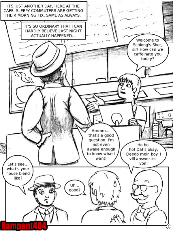 [Rampant404] Tales of Schlock #10 : Dark Cherry Latte