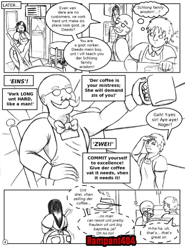 [Rampant404] Tales of Schlock #10 : Dark Cherry Latte