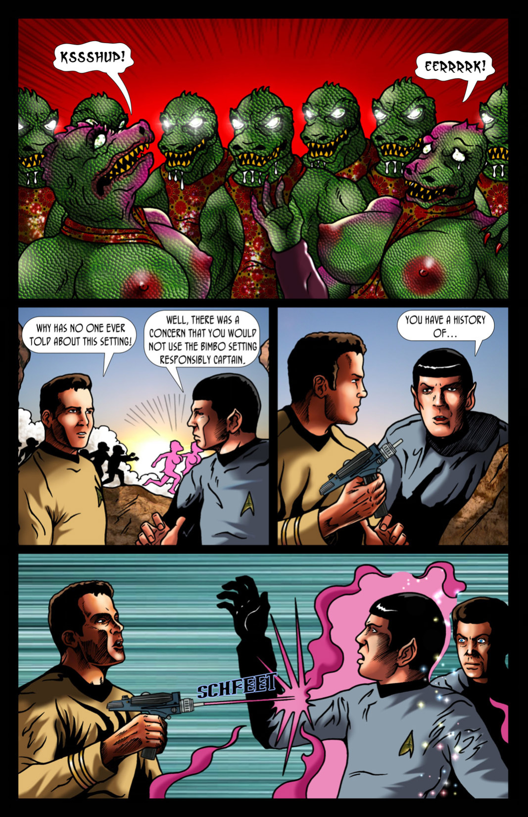 [Andrea Blanco, Alejandro Alvarez] Gorns Gone Wild (Star Trek)