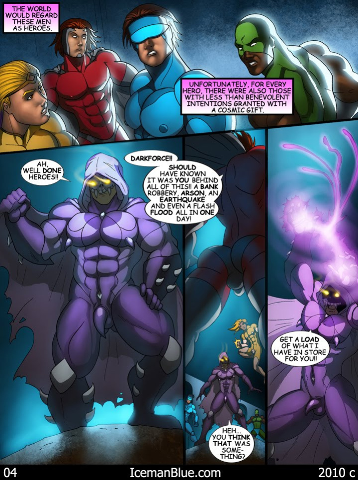 [Iceman Blue] Cosmic Heroes #1