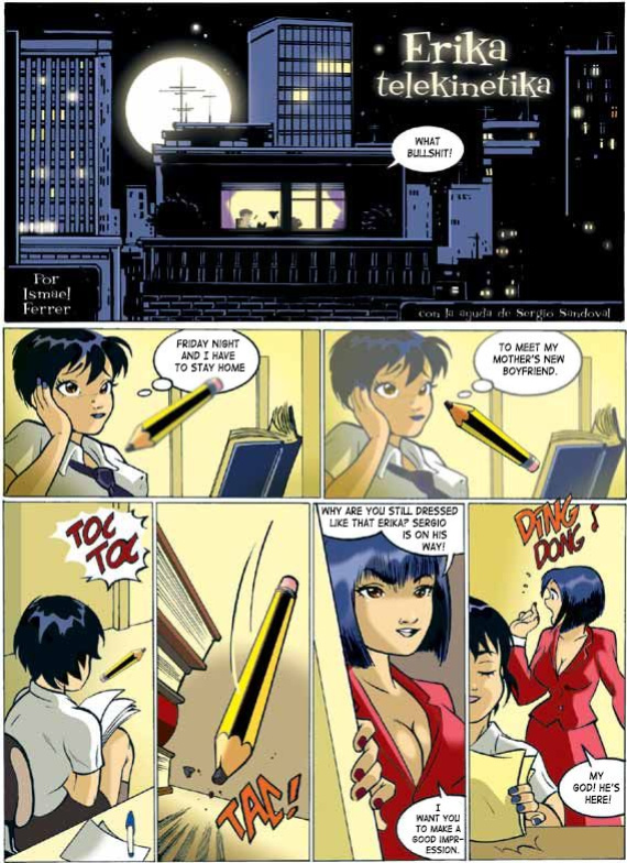 Erika Telekinetika 1-8 by Ismael Ferrer (English Translation)