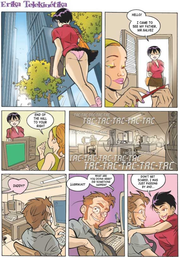 Erika Telekinetika 1-8 by Ismael Ferrer (English Translation)