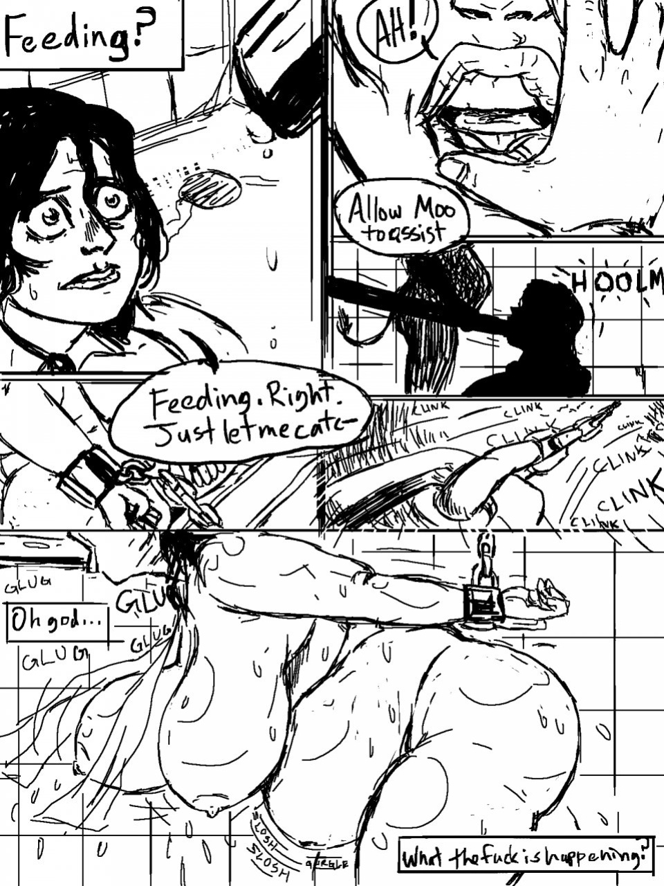 [snowballimusprime] Demon Cow Comic (unfinished)
