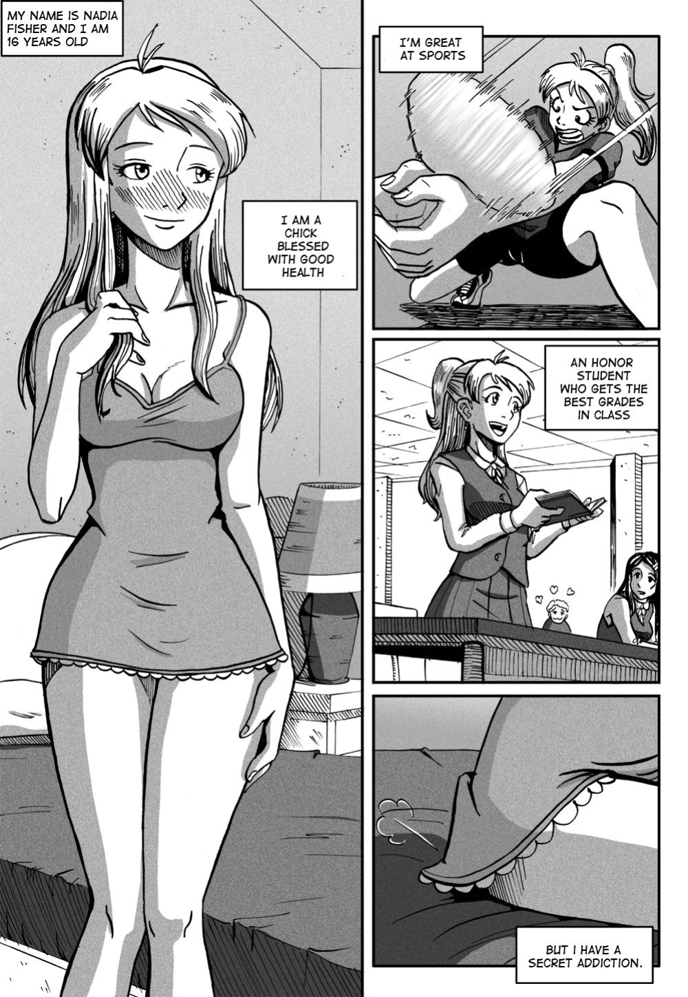 [Fernando Biz] Hot Lady Nadja Ch.1 - A Little Ride on the Train