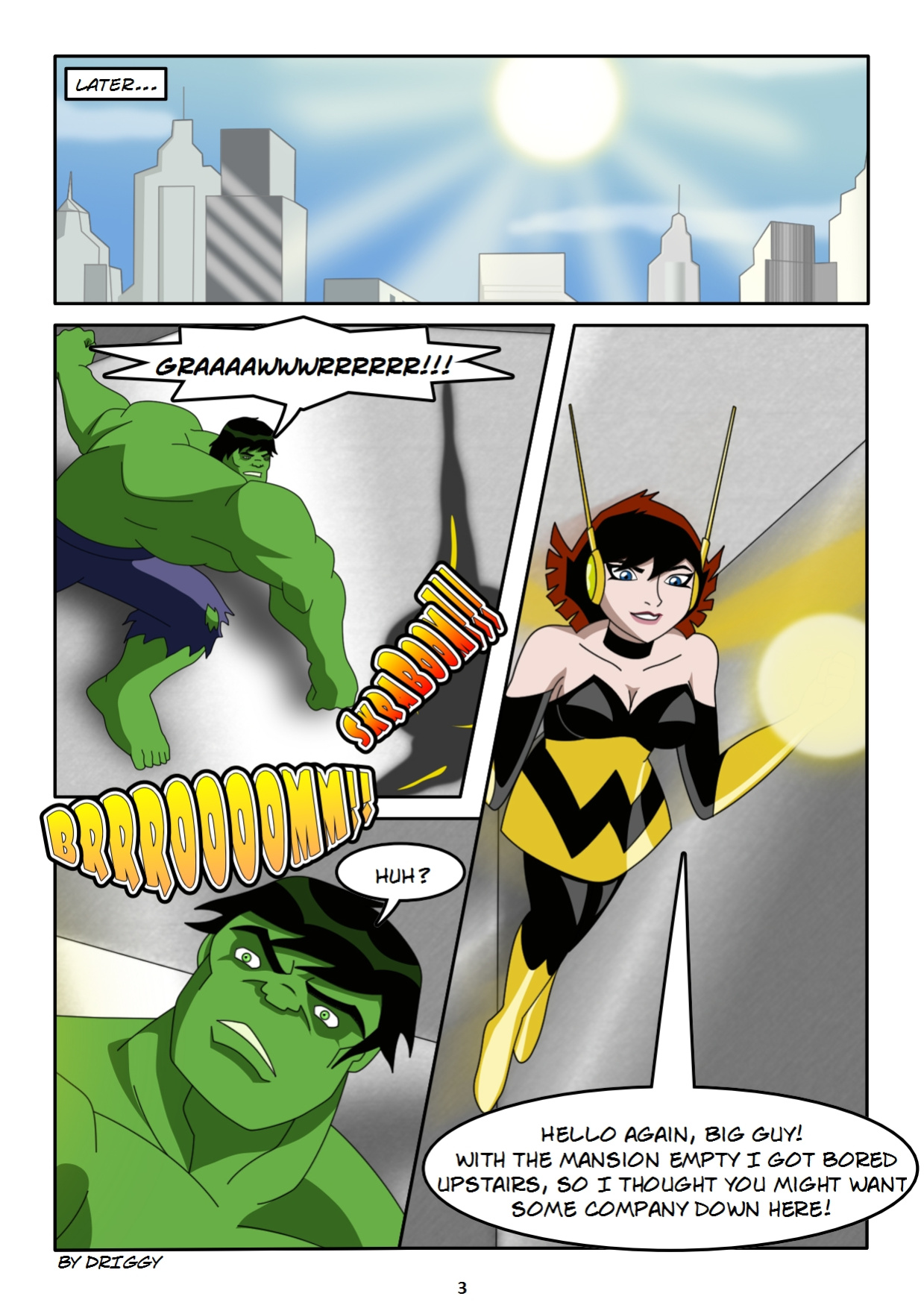 [Driggy]Avengers a comic by driggy. - Stress Release