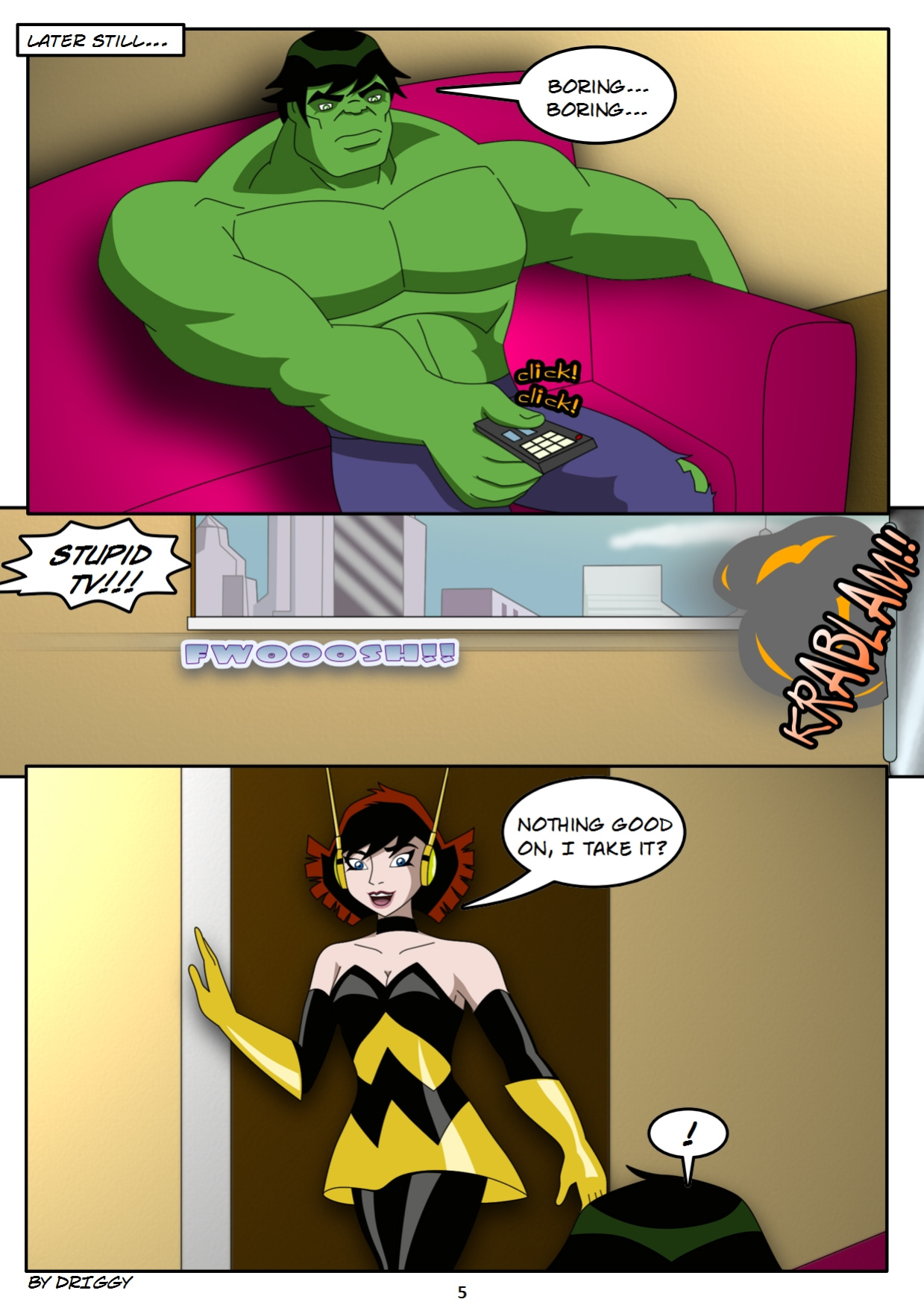 [Driggy]Avengers a comic by driggy. - Stress Release