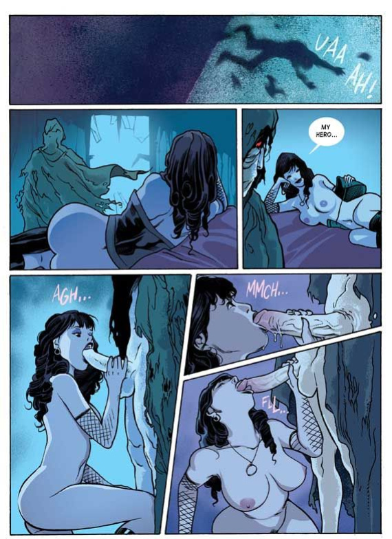El Jueves - Pencomix - by Milk - Ana Morgana part 3 - English Translation
