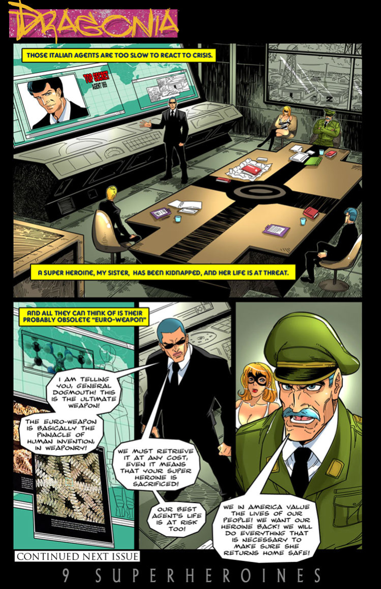 9 Superheroines - The Magazine #7