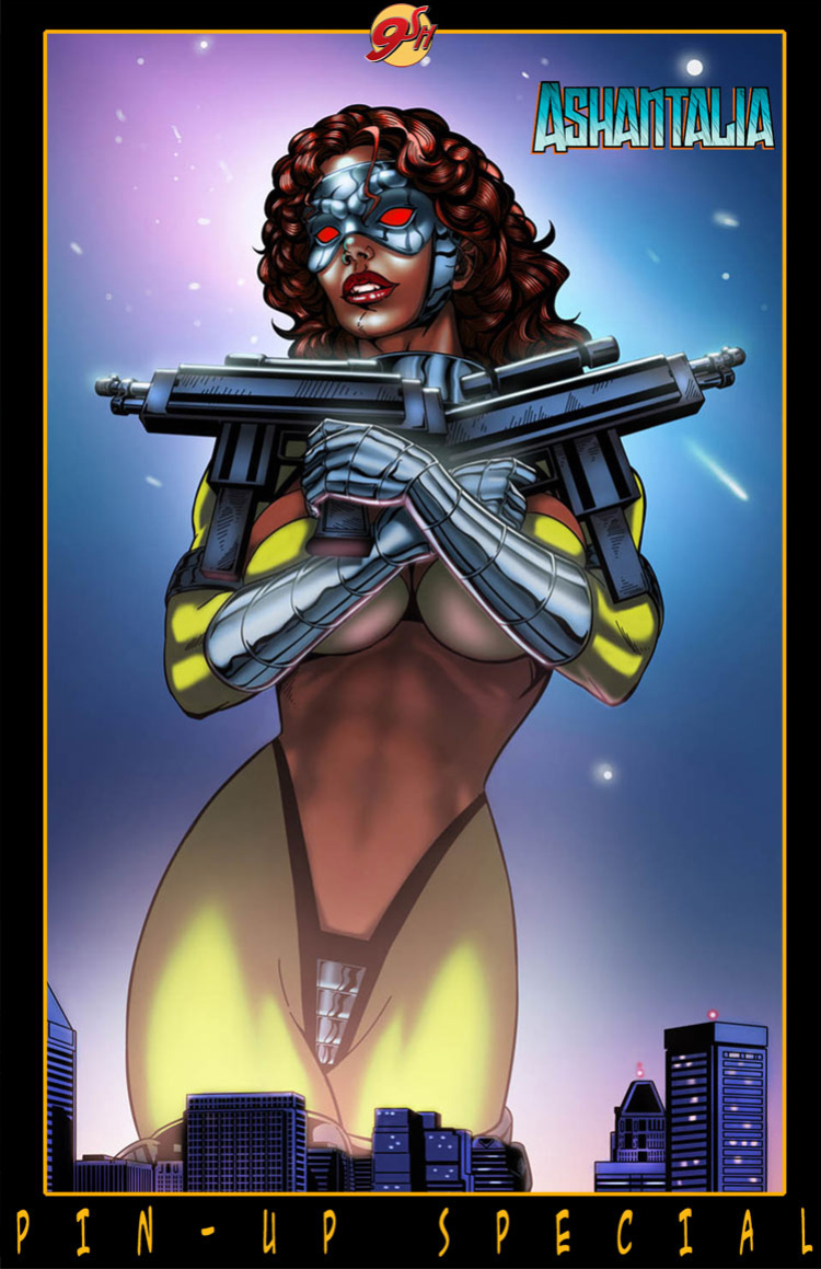 9 Superheroines - The Magazine #7