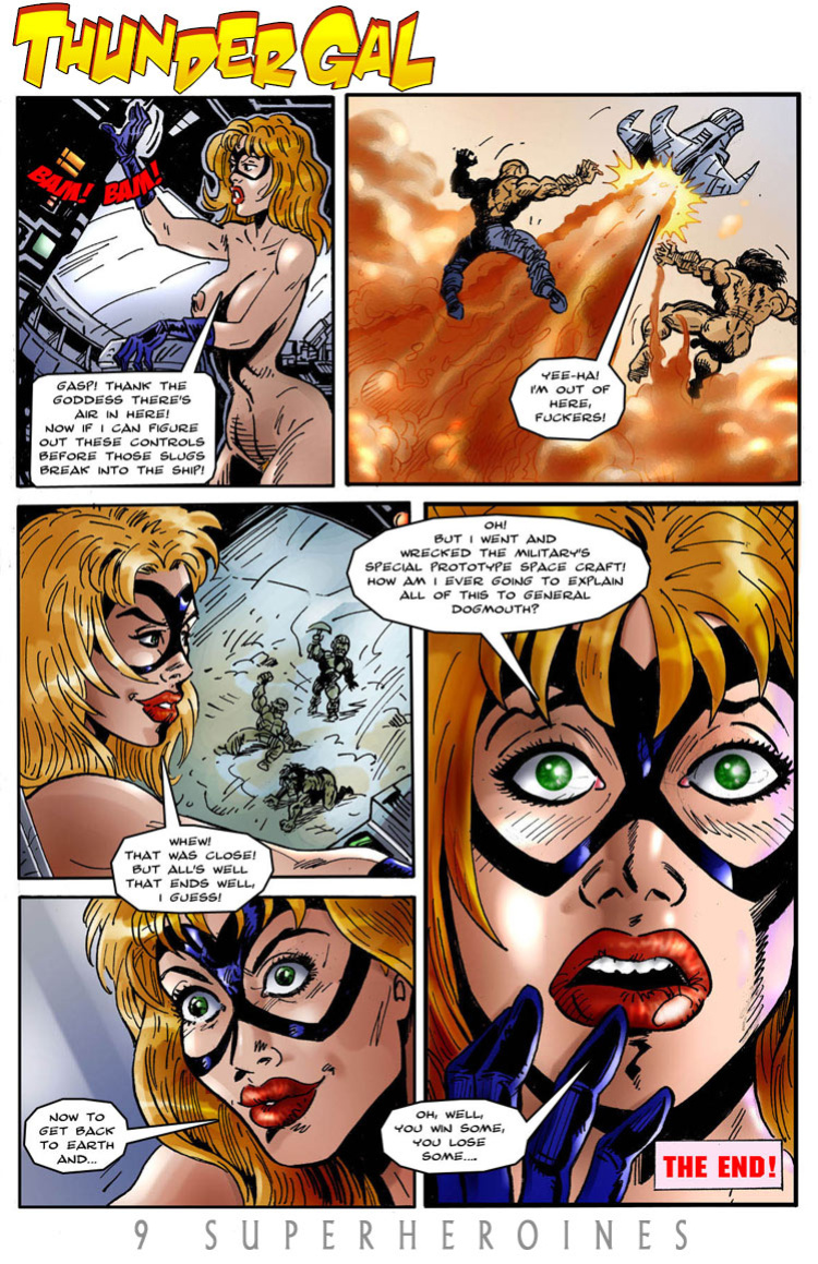 9 Superheroines - The Magazine #7