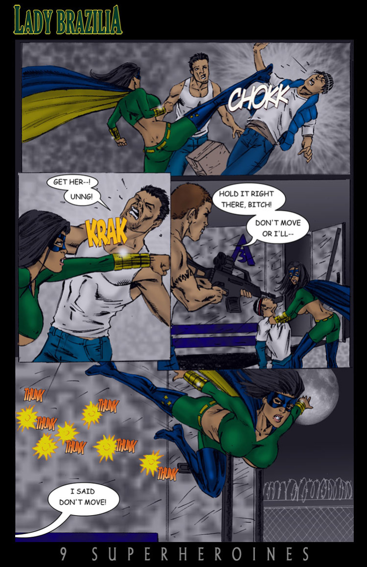 9 Superheroines - The Magazine #7