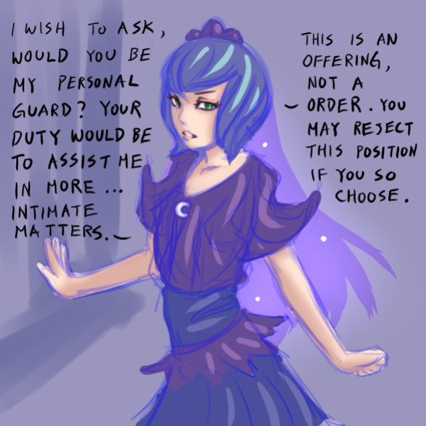[123stw] Luna POV (My Little Pony Friendship Is Magic)