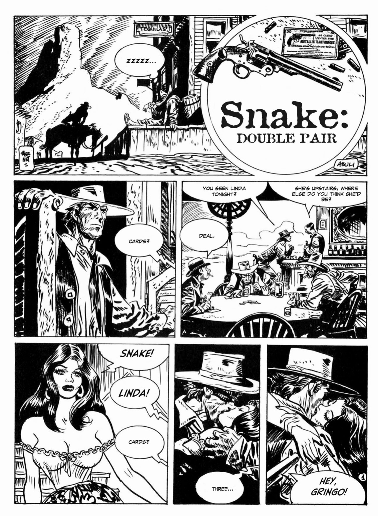 [Jordi Bernet] Snake - A fistful of Dollars