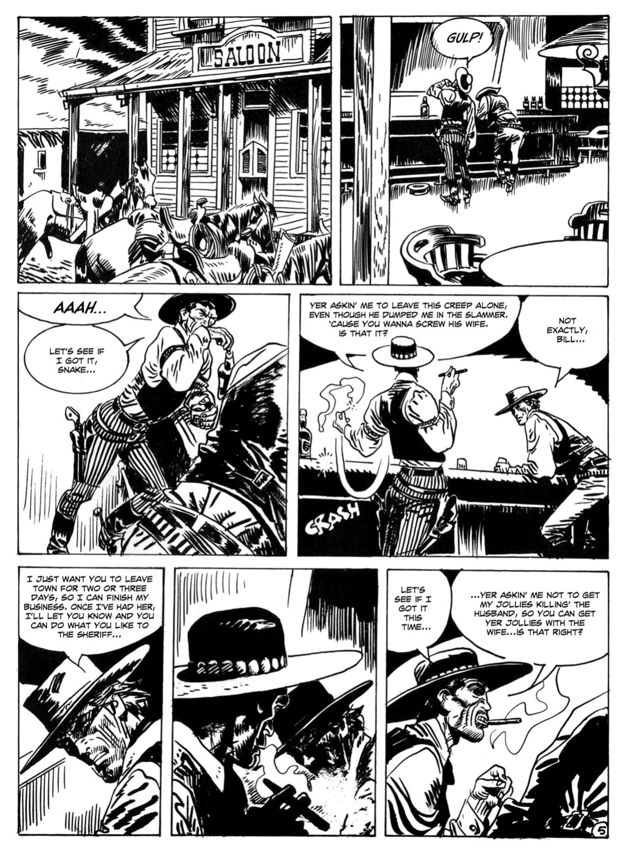 [Jordi Bernet] Snake - A fistful of Dollars