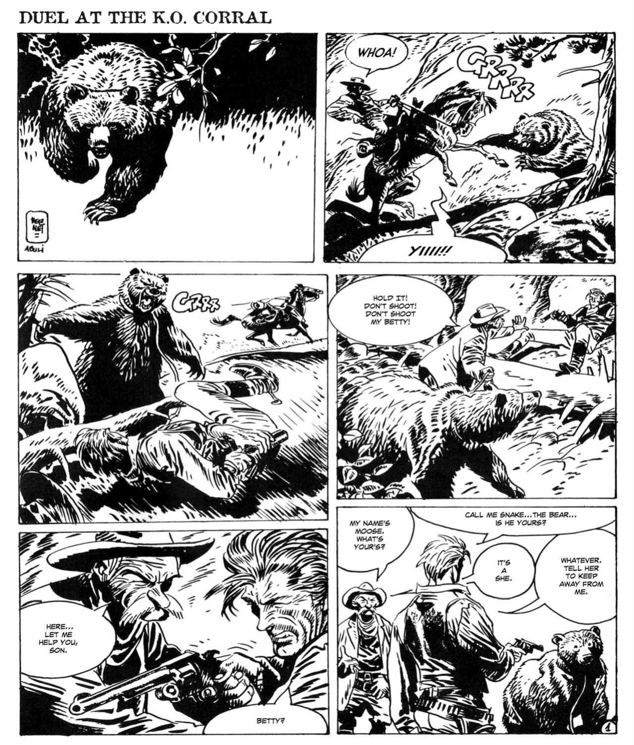 [Jordi Bernet] Snake - A fistful of Dollars
