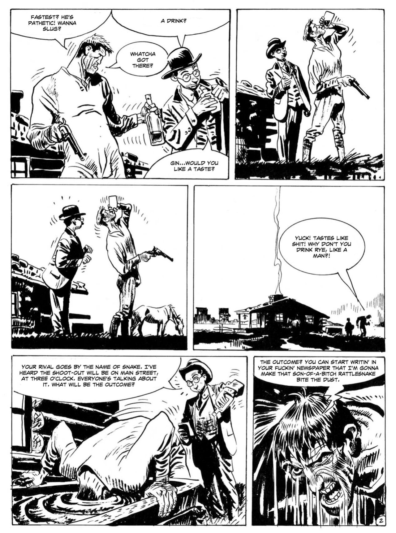 [Jordi Bernet] Snake - A fistful of Dollars