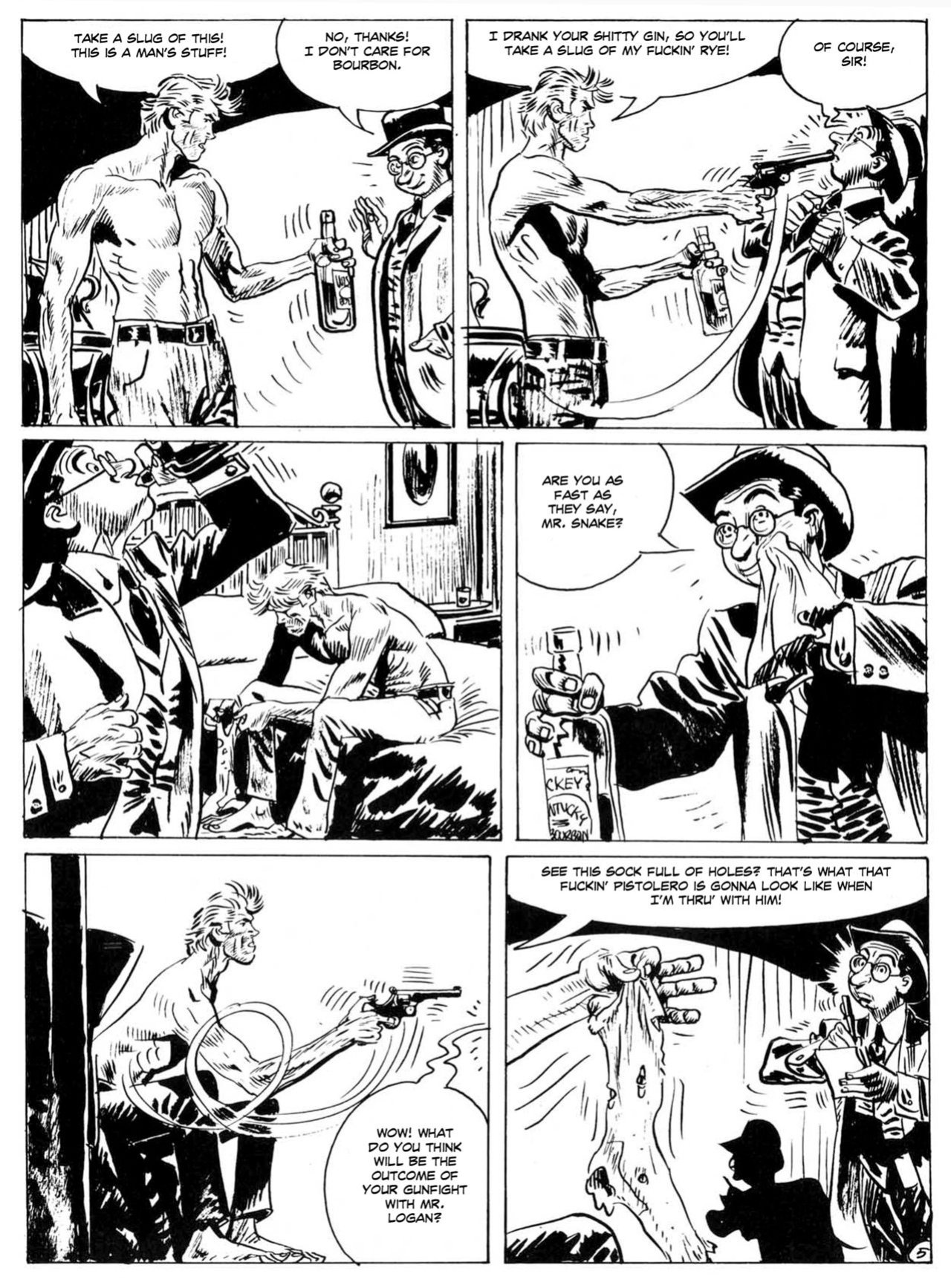 [Jordi Bernet] Snake - A fistful of Dollars