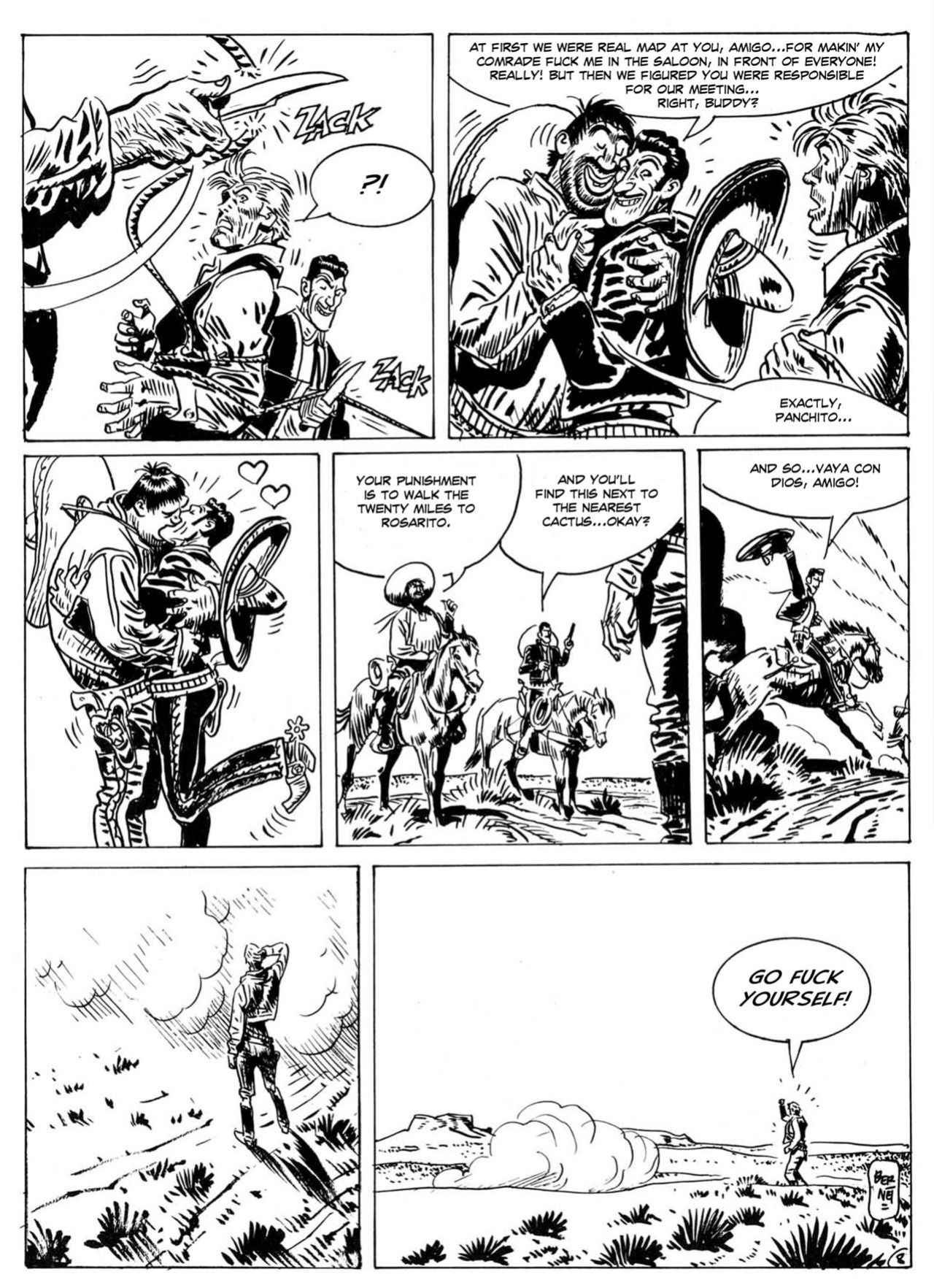 [Jordi Bernet] Snake - A fistful of Dollars