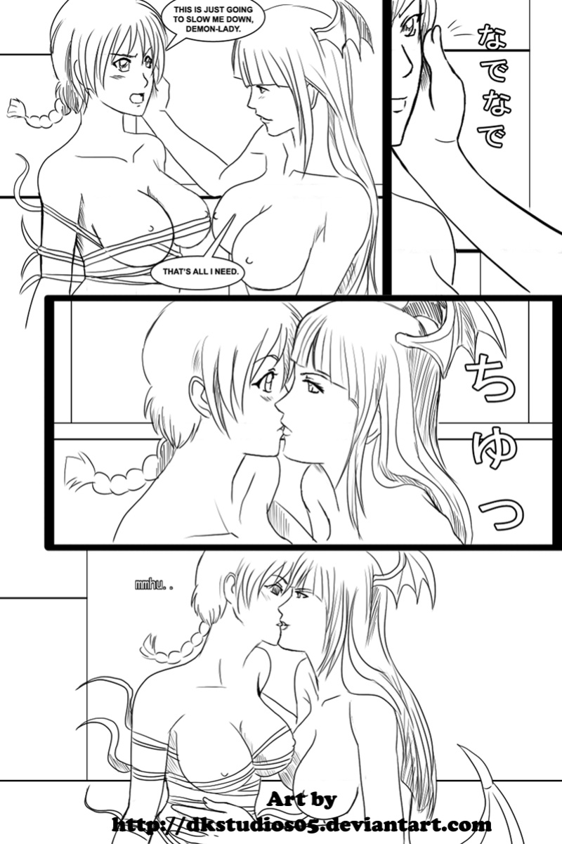 [DKSTUDIOS05] Ranma and Morrigan (Darkstalkers, Ranma 1/2)