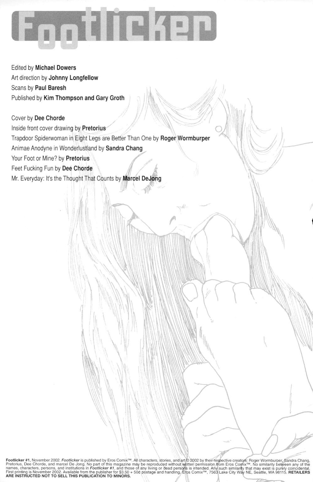 Footlicker - Volume #1