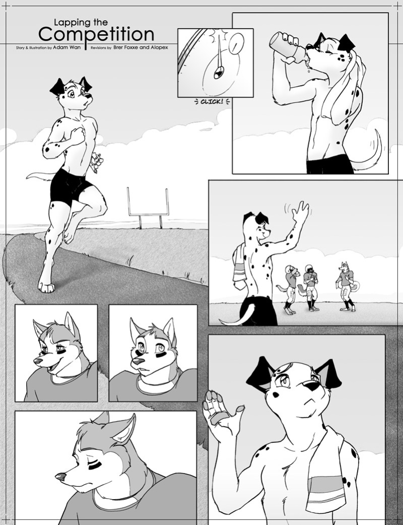 School Daze by RedRusker (Now With Colour Cover) + Lapping the Competition by Adam Wan