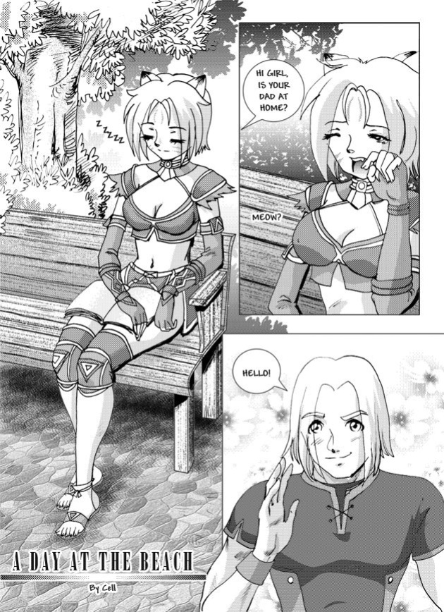 [Cell] A Day at the Beach (Final Fantasy XI)