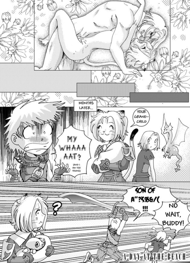 [Cell] A Day at the Beach (Final Fantasy XI)