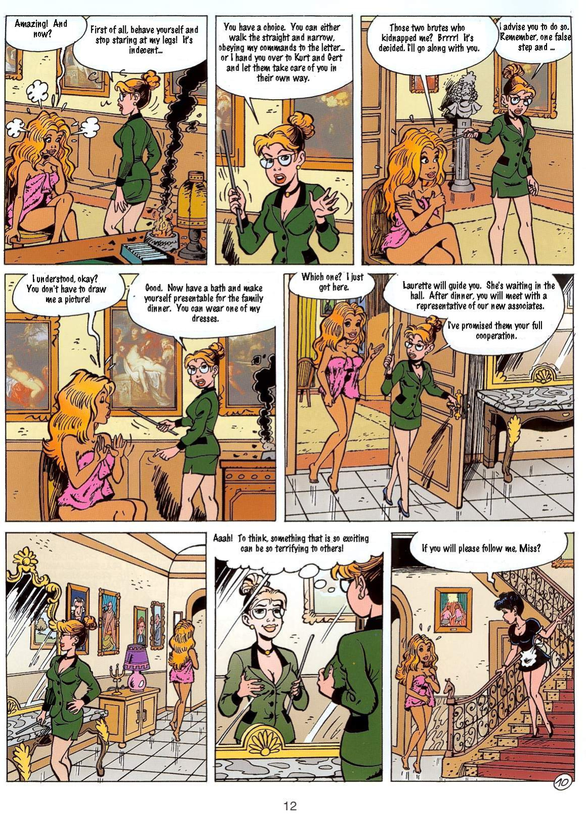 Dand la peau d' une femme