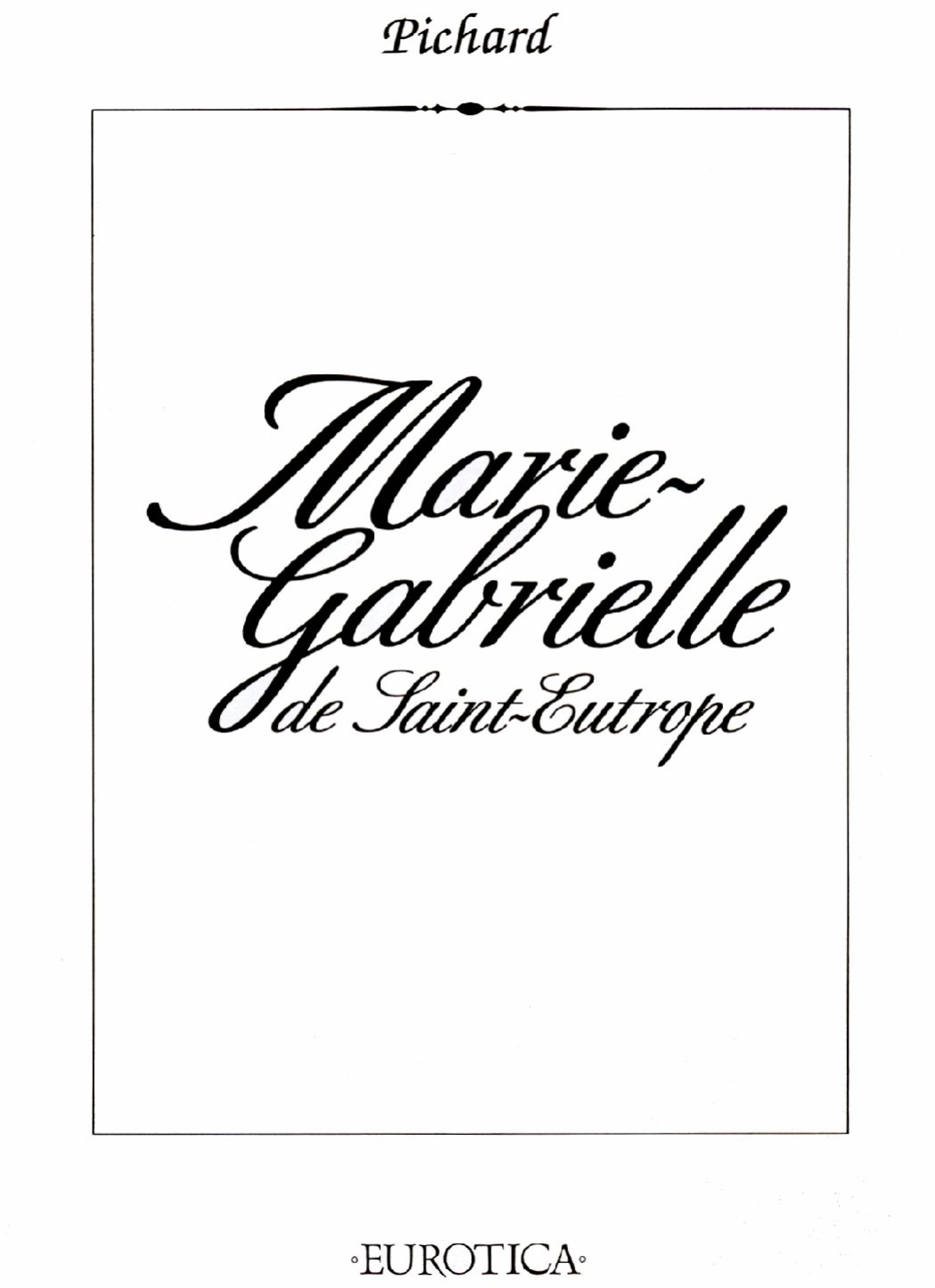 [Georges Pichard] Marie-Gabrielle