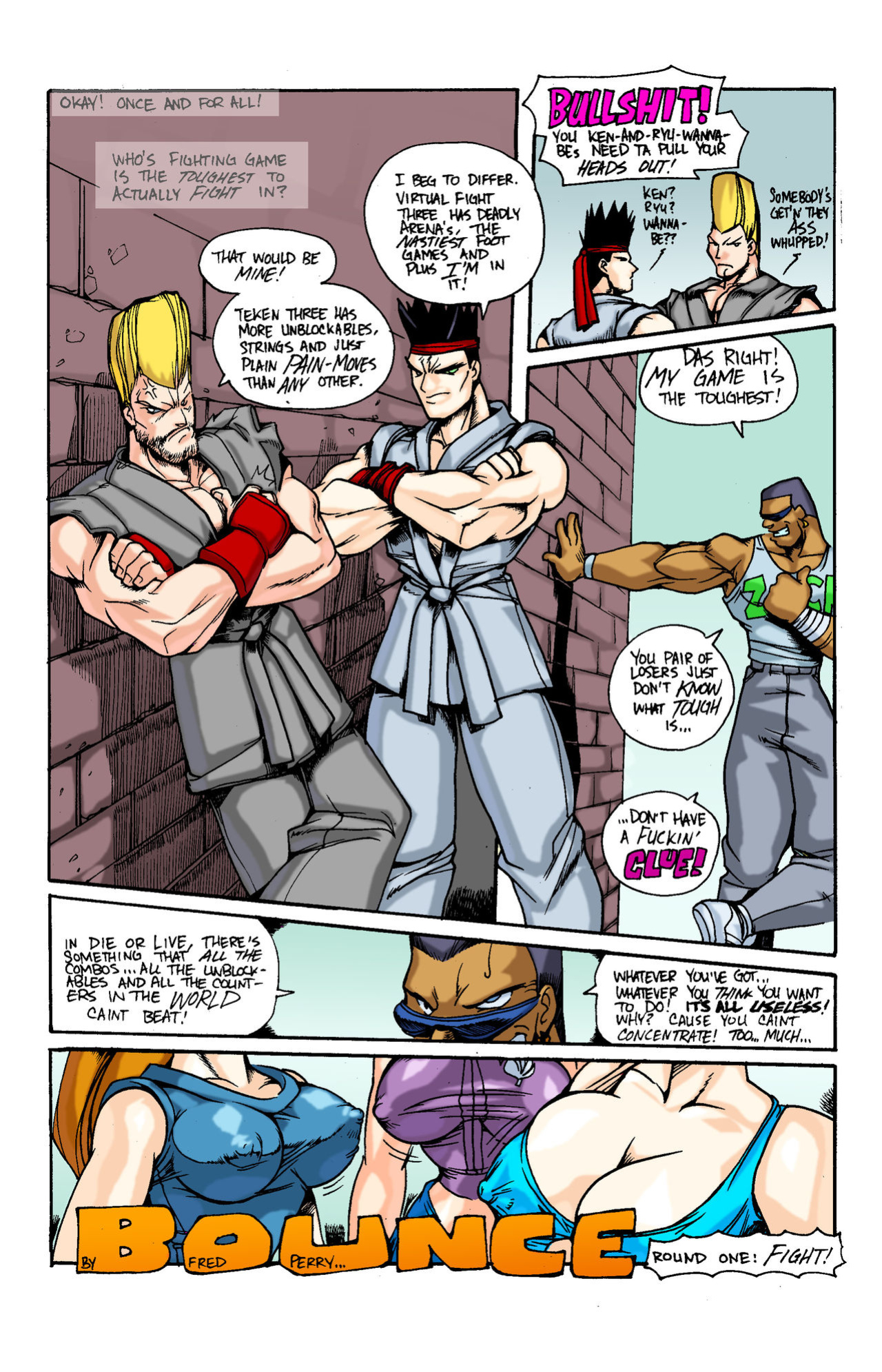 [Fred Perry] Milk! #5 - Bounce (Dead or Alive) [Full Color]