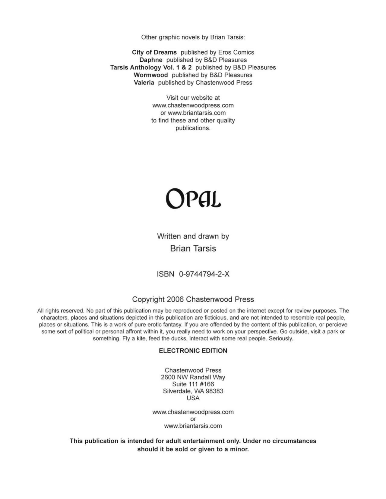 [Brian Tarsis] Opal