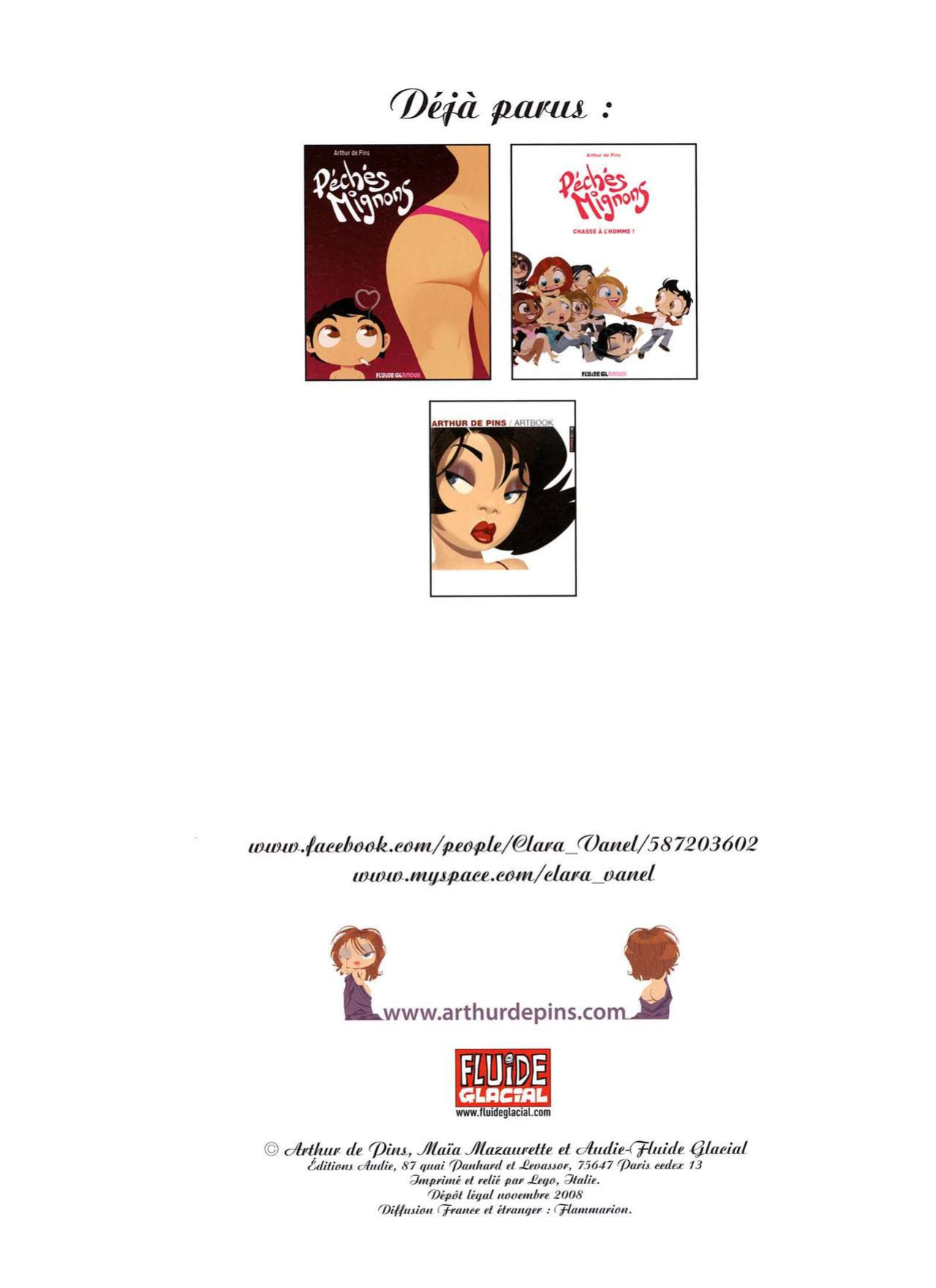 [Arthur De Pins] Peches Mignons #3 {NotAGodComplex}