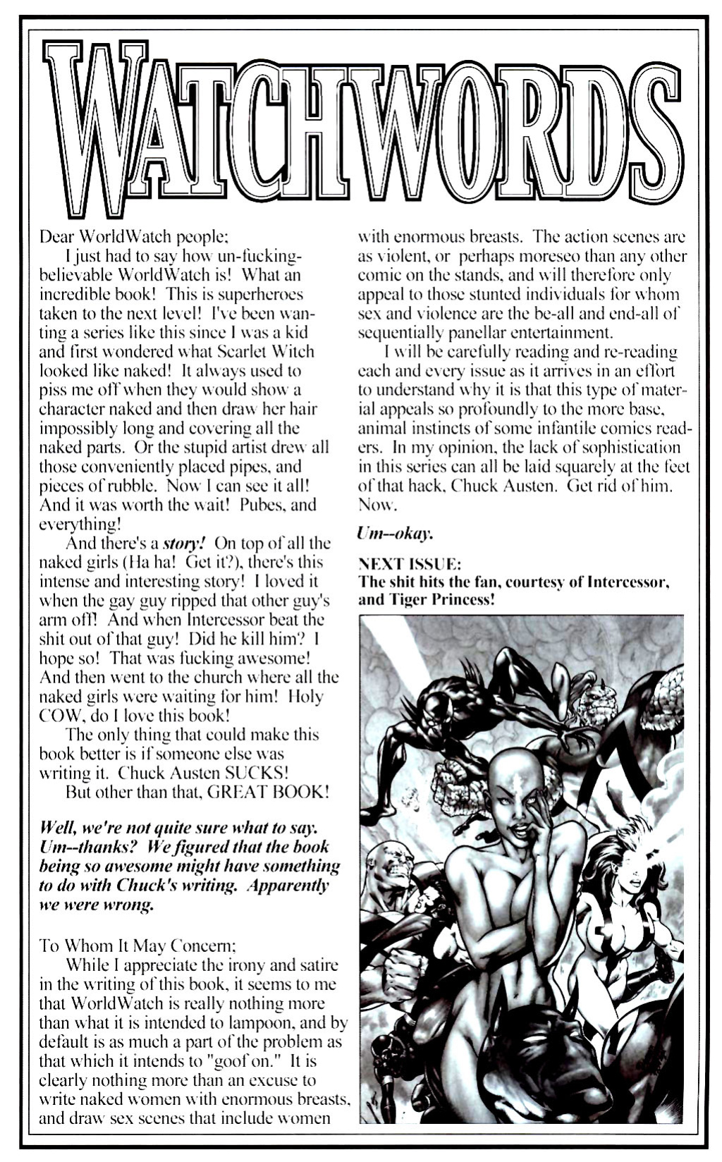 [Chuck Austen] World Watch #3
