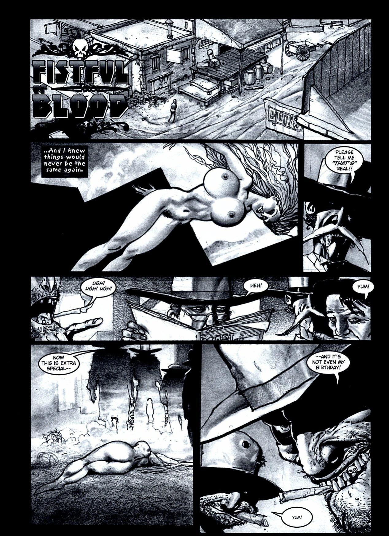 [Simon Bisley, Kevin Eastman] Fistful of Blood