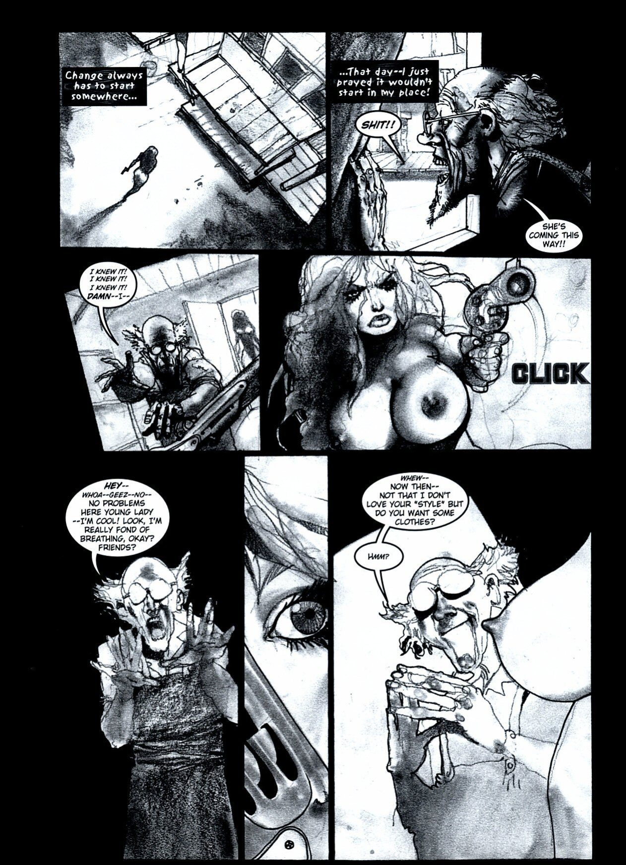 [Simon Bisley, Kevin Eastman] Fistful of Blood
