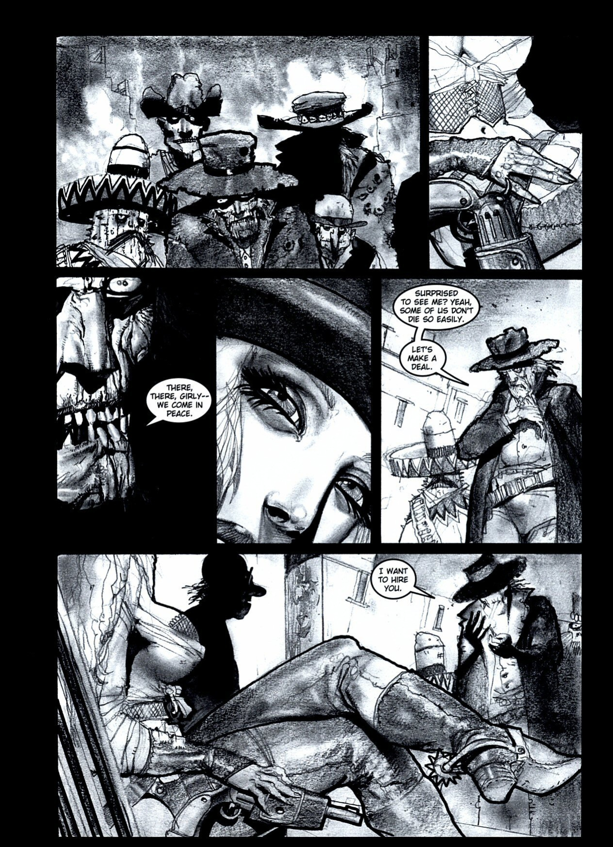 [Simon Bisley, Kevin Eastman] Fistful of Blood