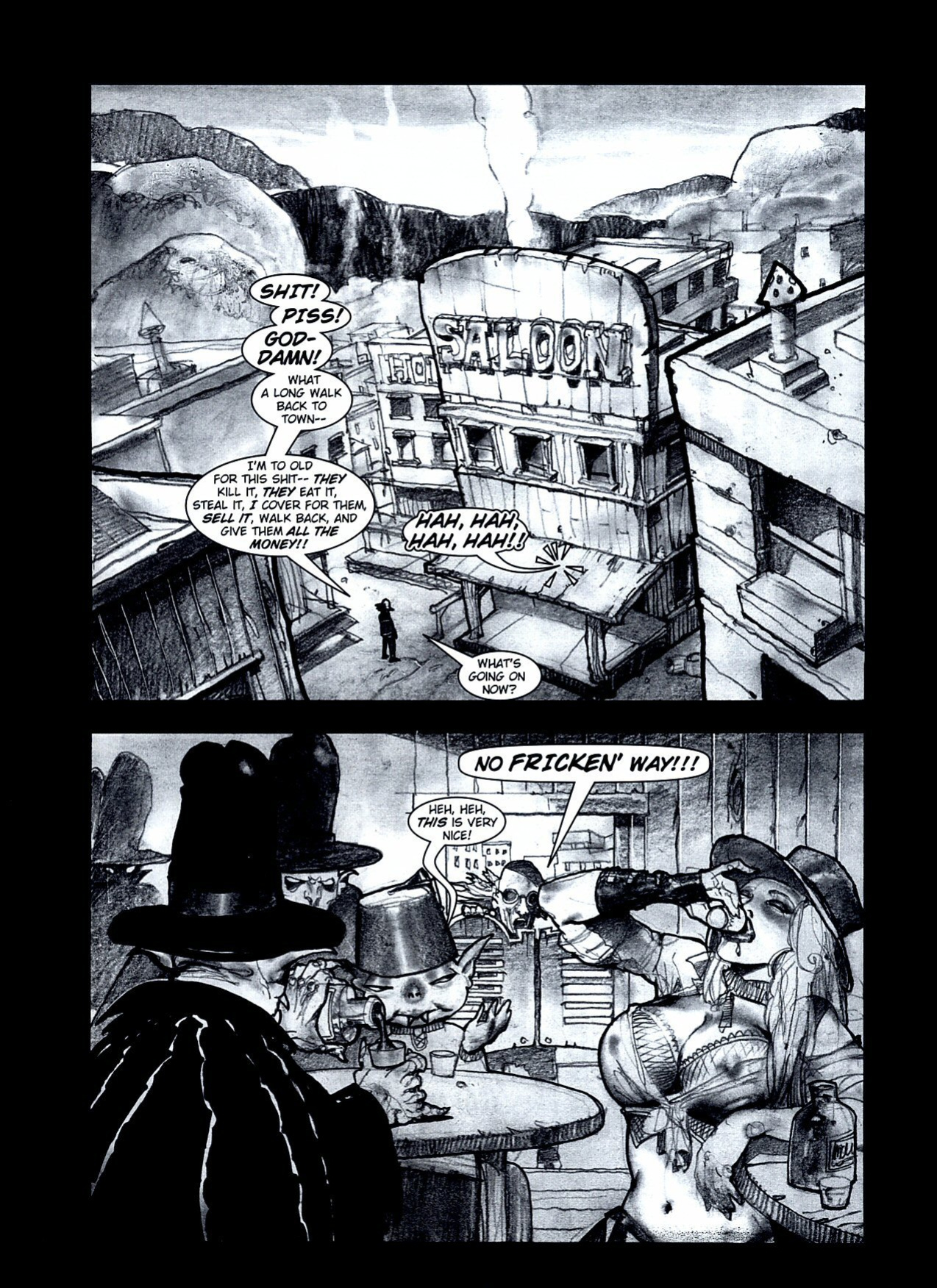 [Simon Bisley, Kevin Eastman] Fistful of Blood