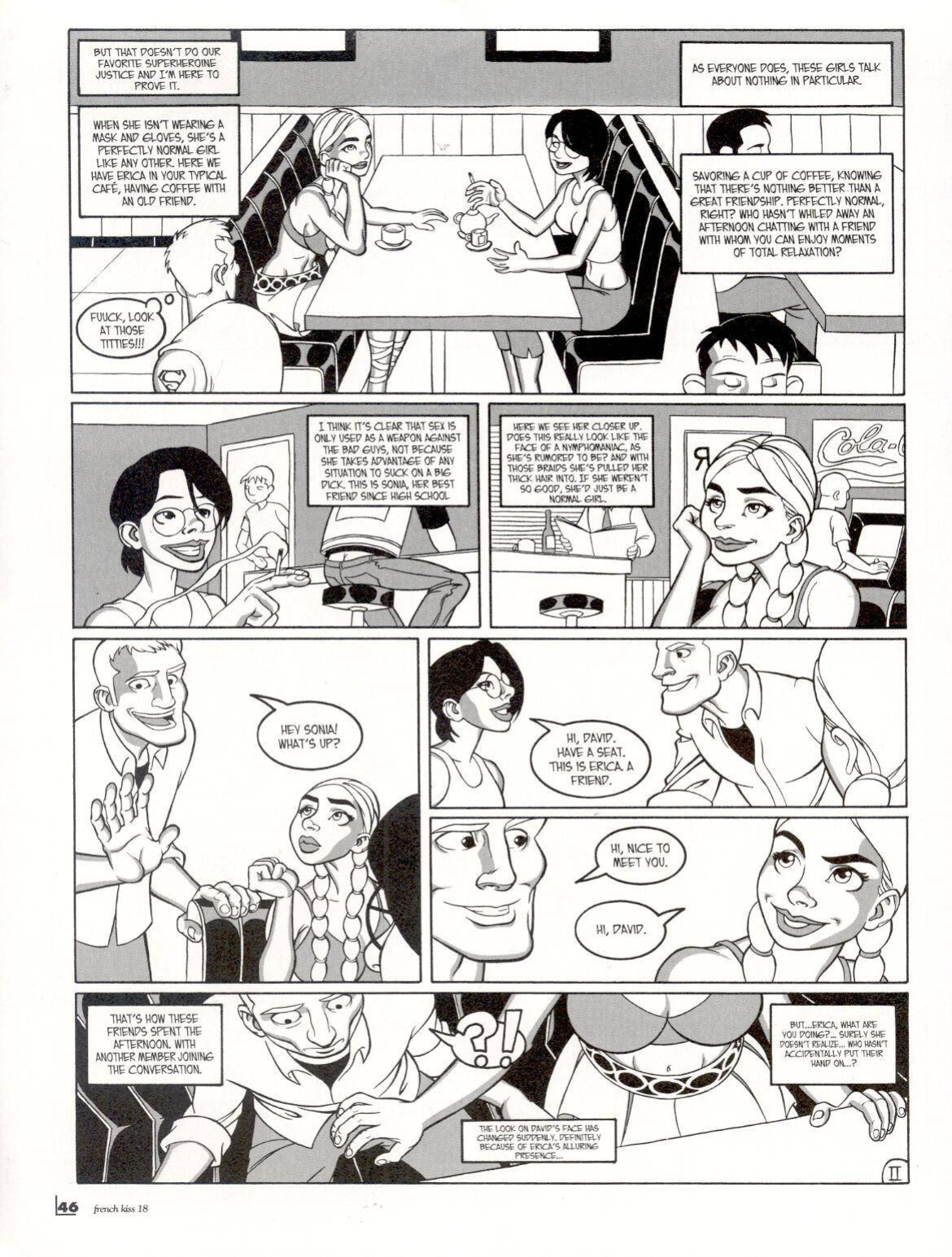 French Kiss Comix #165: Xtasis - Love at Work