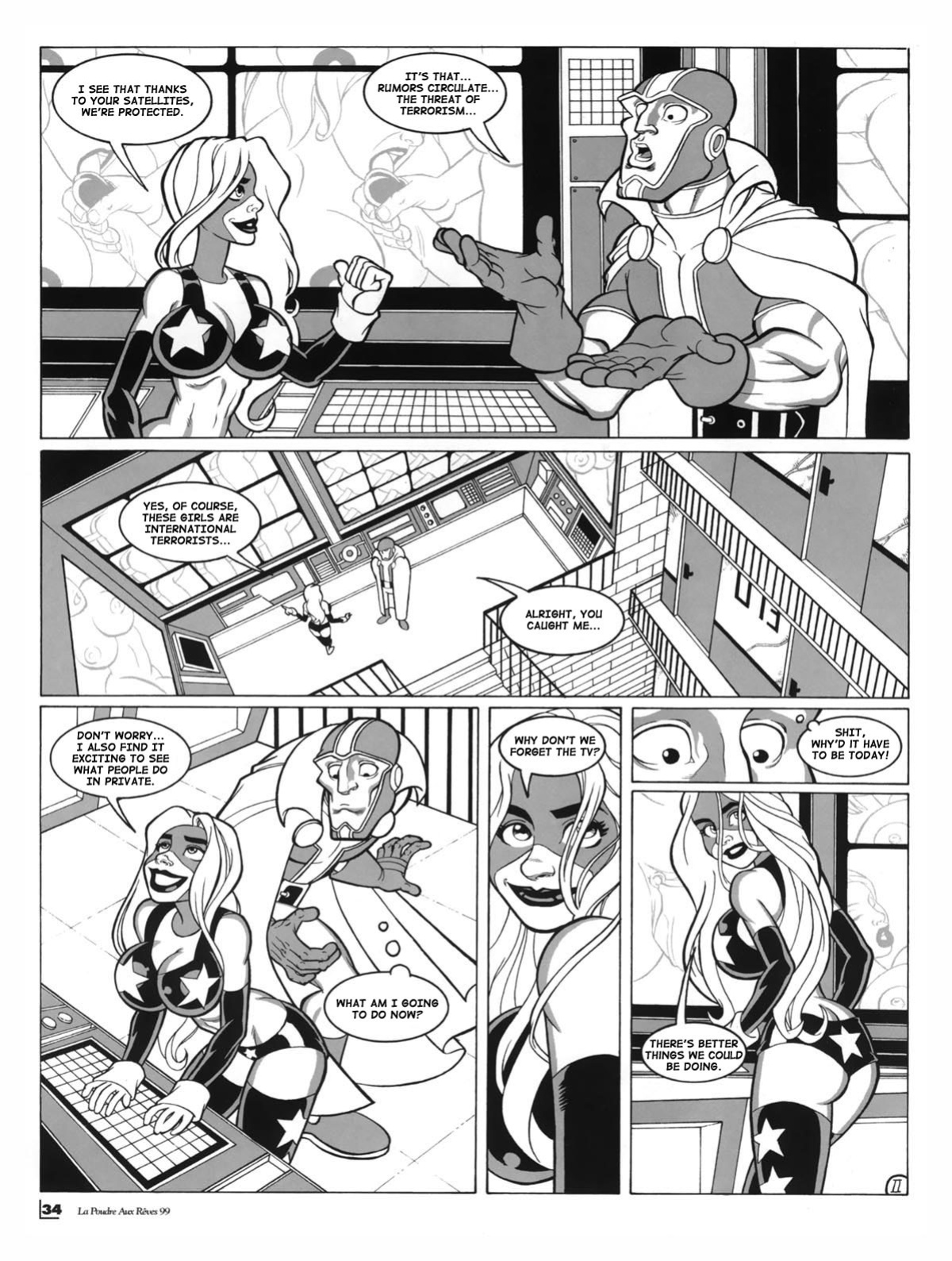 French Kiss Comix #165: Xtasis - Love at Work