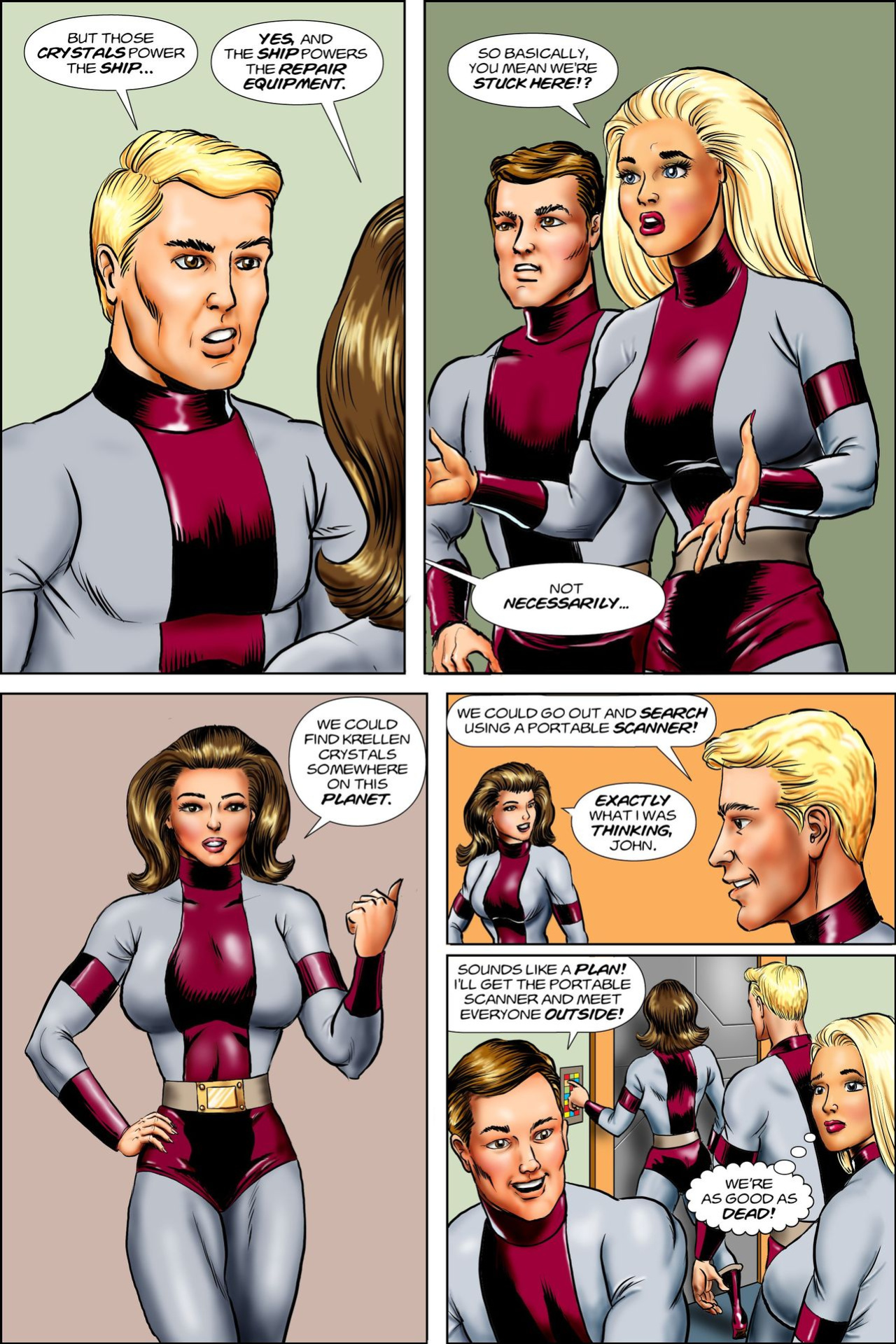 [David C. Matthews] Battle of the Space Amazons