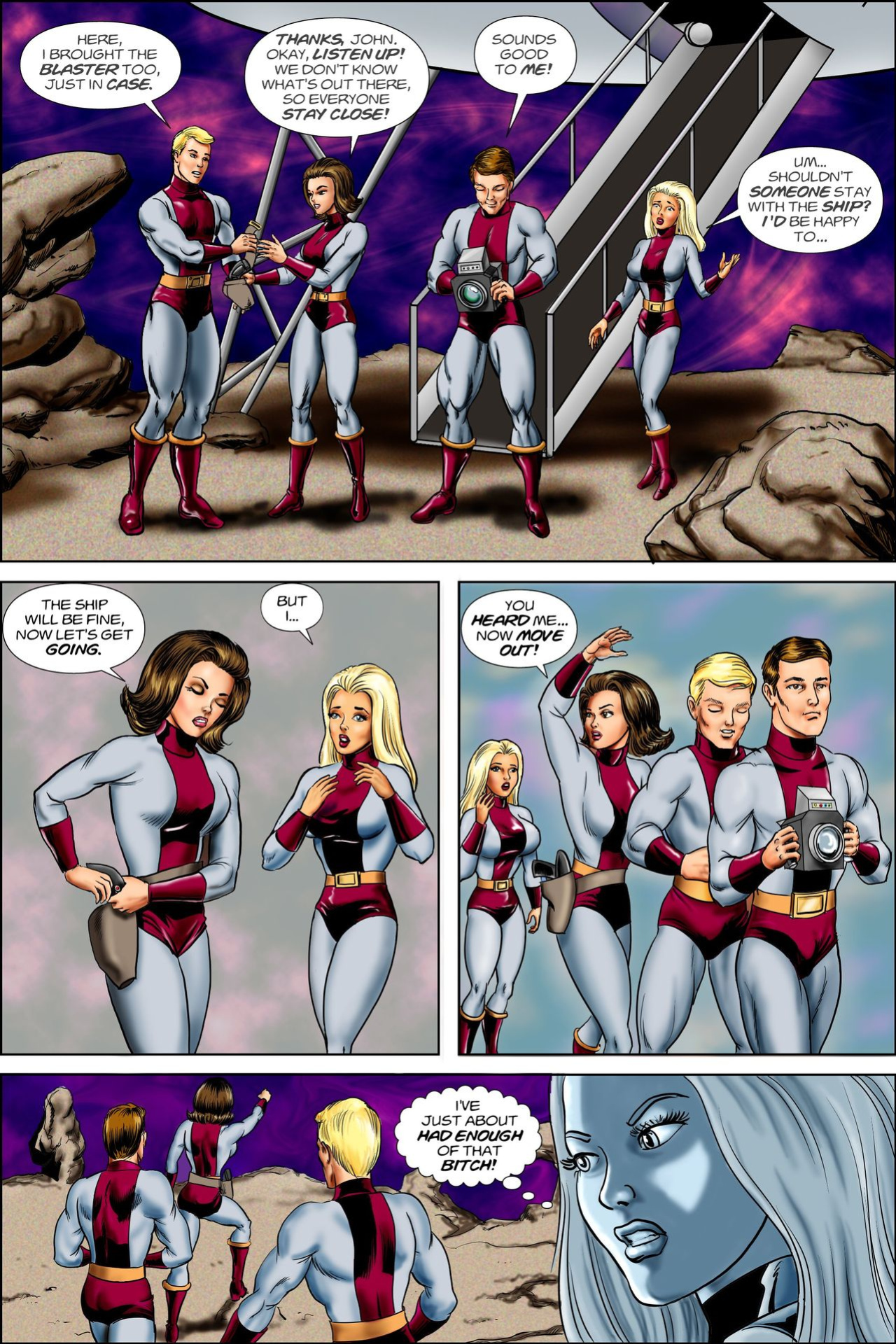 [David C. Matthews] Battle of the Space Amazons