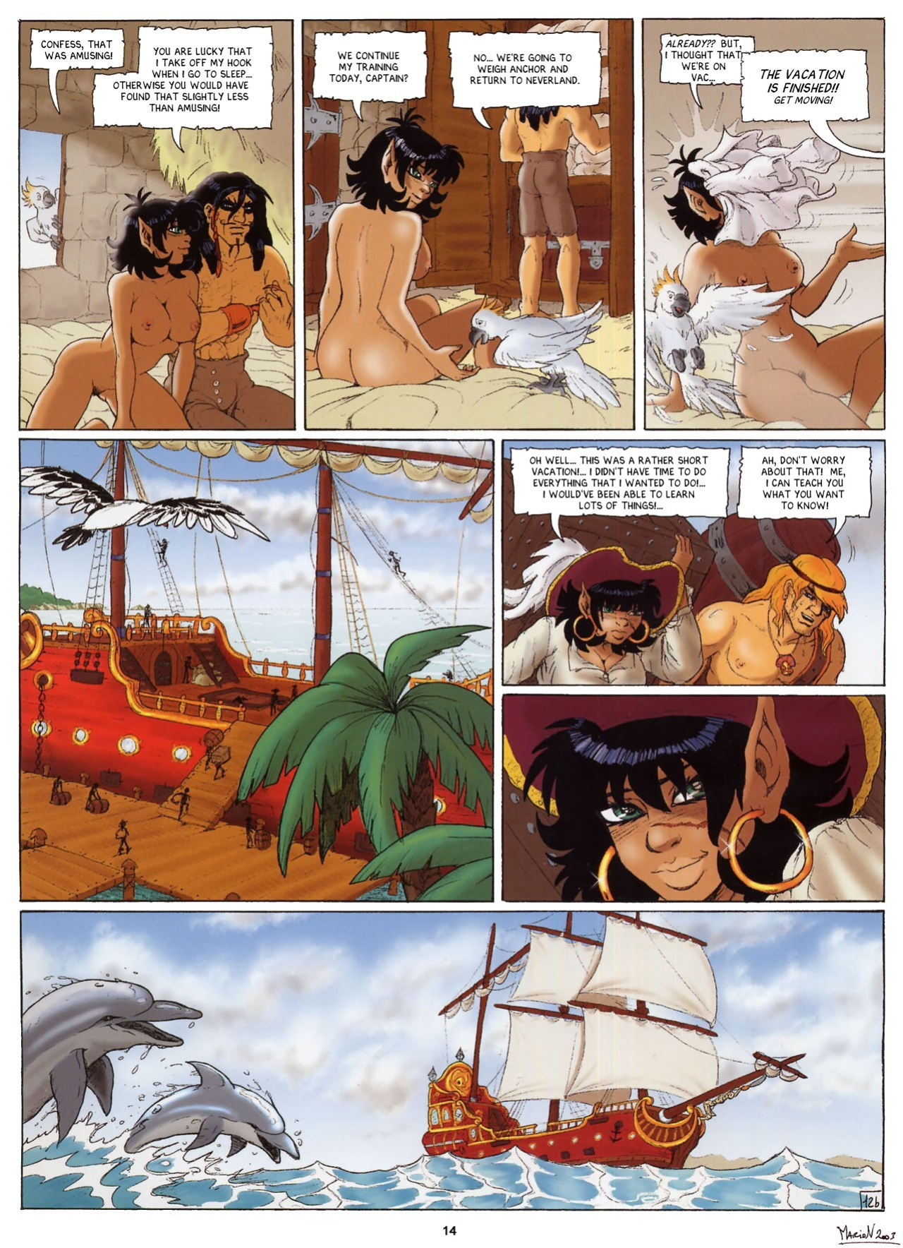 [Marion Poinsot] Dread Mac Farlane #2: The Crocodile's Time (Peter Pan) {JJ}