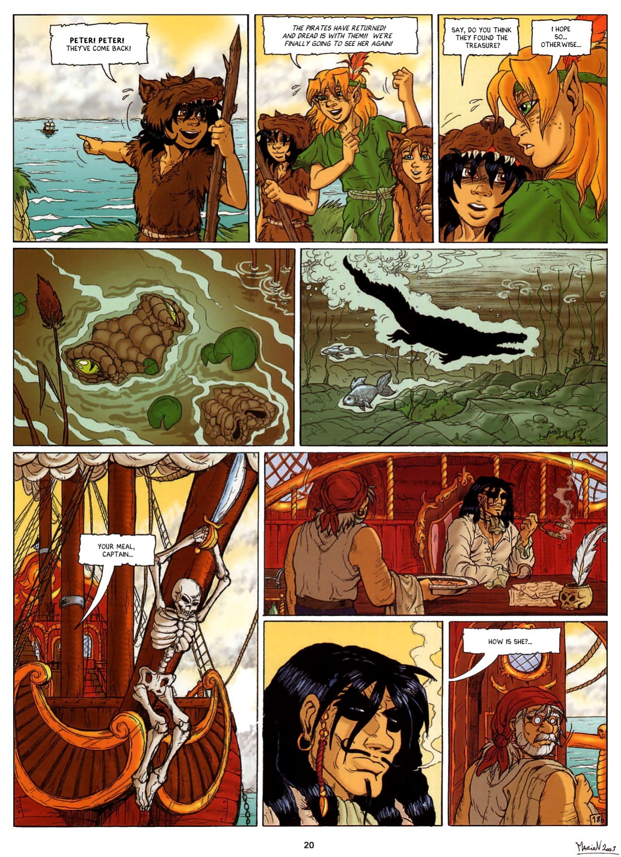 [Marion Poinsot] Dread Mac Farlane #2: The Crocodile's Time (Peter Pan) {JJ}