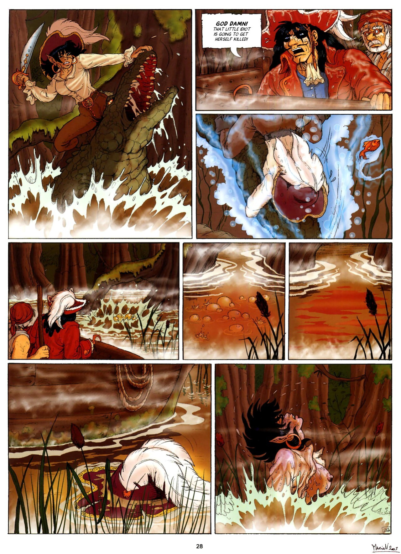 [Marion Poinsot] Dread Mac Farlane #2: The Crocodile's Time (Peter Pan) {JJ}