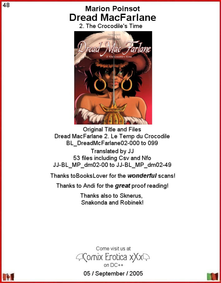 [Marion Poinsot] Dread Mac Farlane #2: The Crocodile's Time (Peter Pan) {JJ}