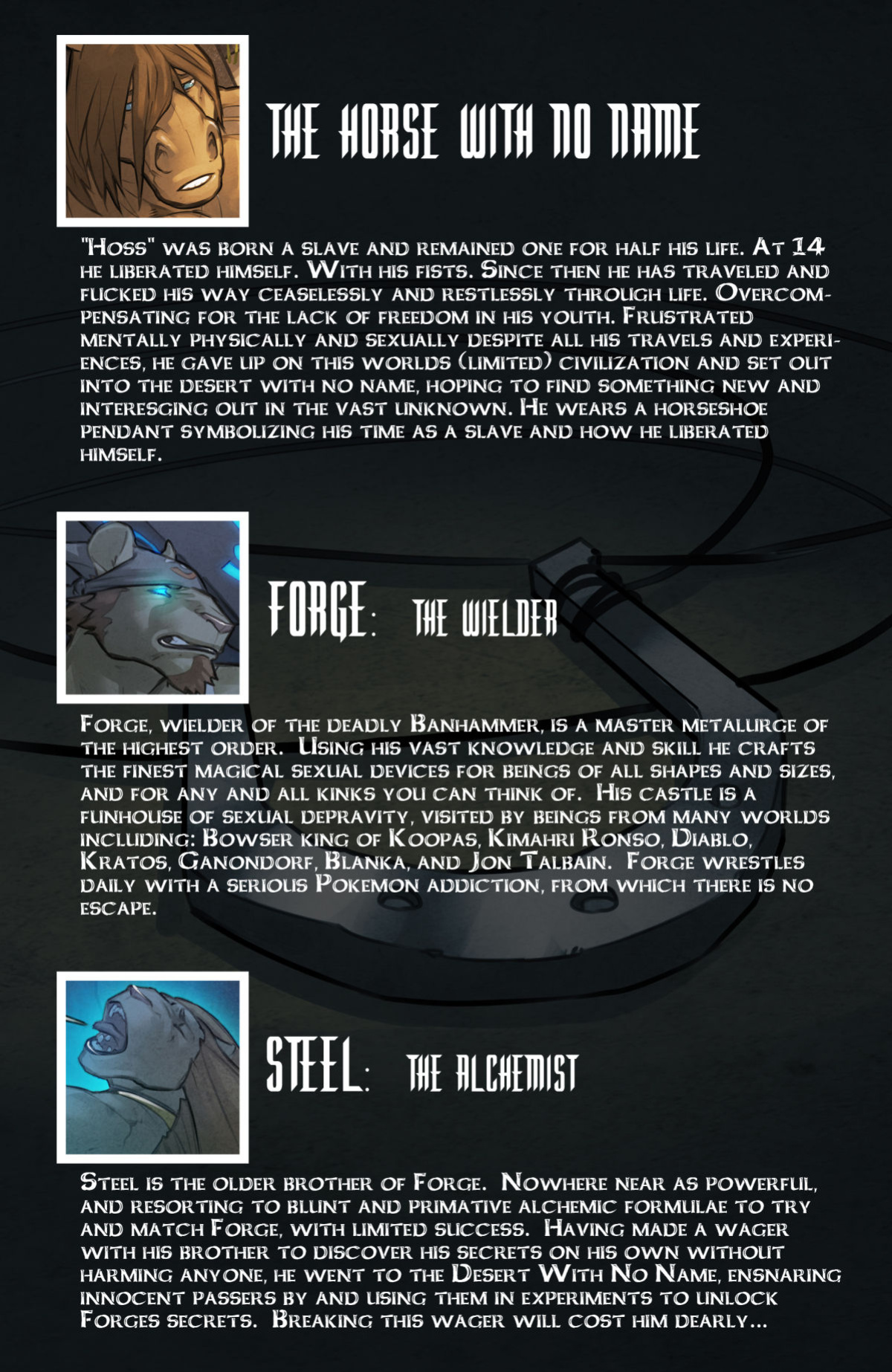 [Forgewielder] The Horse With No Name