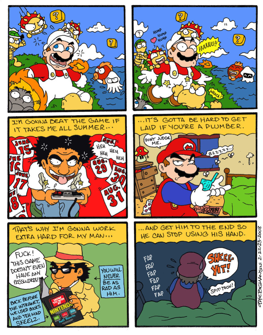 [The Big Mansini] Warp to World 69 (Super Mario Brothers)